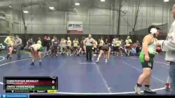 250 lbs Round 2 (6 Team) - Christopher Brawley, Montana Maroon vs Owen VandeWeerd, South Dakota Blizzard