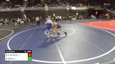 102 lbs Consolation - Braydden Crum-Humburg, Duran Elite vs Brice Patrick, War