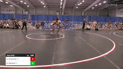 235 lbs Final - Aaliyah Grammer, MO vs Anna Bozanic, CA