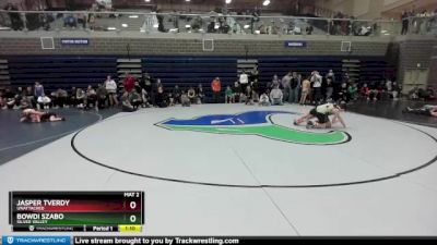 100 lbs Champ. Round 1 - Bowdi Szabo, Silver Valley vs Jasper Tverdy, Unattached