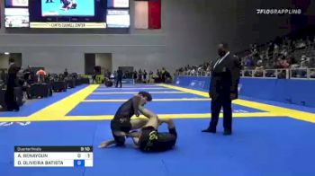 ADAM BENAYOUN vs DIEGO OLIVEIRA BATISTA 2021 World IBJJF Jiu-Jitsu No-Gi Championship