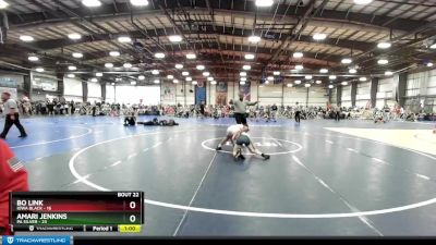 88 lbs Rd# 9- 2:15pm Saturday Final Pool - Bo Link, Iowa Black vs Amari Jenkins, PA Silver