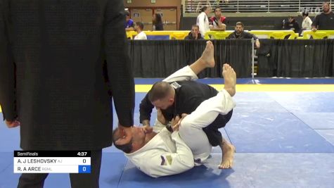 ANDREW J LESHOVSKY vs ROBERTO A ARCE 2024 Pan Jiu Jitsu IBJJF Championship