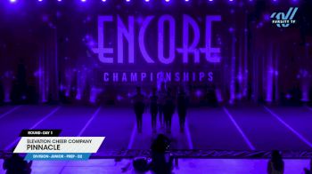 Elevation Cheer Company - Pinnacle [2024 L1.1 Junior - PREP - D2 Day 1] 2024 Encore Concord Showdown