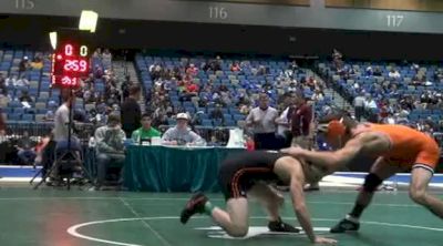 141 lbs round3 Luke Silver Oklahoma State vs. Michael Mangrum Oregon State