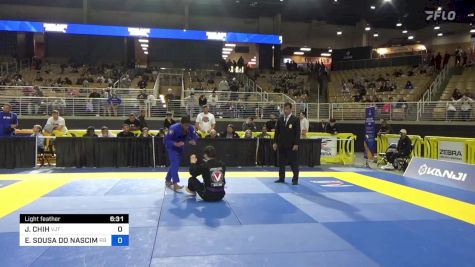 JASON CHIH vs EDUARDO SOUSA DO NASCIMENTO 2024 Pan Jiu Jitsu IBJJF Championship