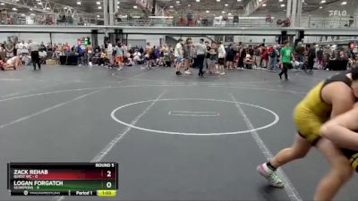 98 lbs Round 5 (8 Team) - Zack Rehab, Quest WC vs Logan Forgatch, Scorpions