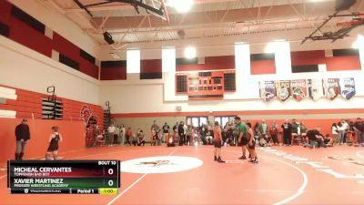 81-89 lbs Round 1 - Micheal Cervantes, Toppenish Bad Boy vs Xavier Martinez, Prosser Wrestling Academy