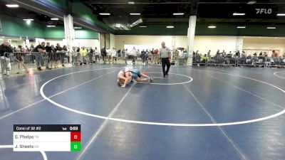 112 lbs Consi Of 32 #2 - Grady Phelps, TN vs Josh Sheets, OH