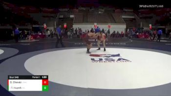 138 lbs Champ. Round 1 - Tin Huynh, California vs Demarco Chavez, Live Oak Wrestling Club SC