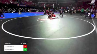 132 lbs Round Of 16 - Cisco Cabrera, Buchanan (CS) vs Joshua Hannan, Arcata (NC)