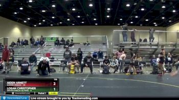 115 lbs Round 4 (6 Team) - Logan Christopher, Untouchables-Olympia vs Aiden Arnett, Illinois Menace