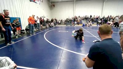 61 lbs Final - Hudson Daniel, Sperry Wrestling Club vs Hagen Byrd, Salina Wrestling Club