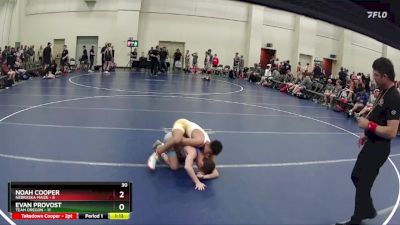 102 lbs Finals (8 Team) - Evan Provost, Team Oregon vs Noah Cooper, Nebraska Maize