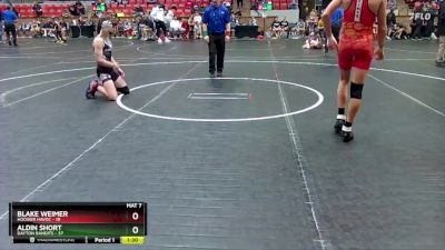 115 lbs Semis (4 Team) - Blake Weimer, Hoosier Havoc vs Aldin Short, Dayton Bandits