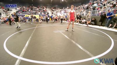 155 lbs Semifinal - Braedyn Millison, Verdigris Youth Wrestling vs Dane Jensen, Pawhuska Elks Takedown