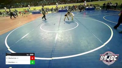 52 lbs Final - Camren Redwine, New Mexico vs Taylen Walden, Elgin Wrestling