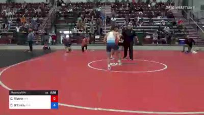 65 kg Round Of 64 - Christopher Rivera, Buies Creek Wrestling Club vs Dylan D'Emilio, Ohio Regional Training Center