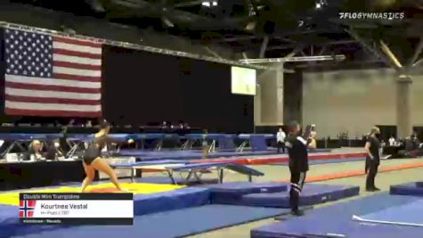 Kourtnee Vestal - Double Mini Trampoline, Hi-Flyers T&T - 2021 USA Gymnastics Championships