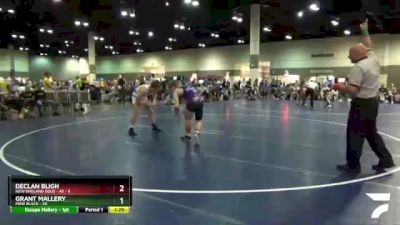 152 lbs Round 1 (6 Team) - Declan Bligh, New England Gold - AS vs Grant Mallery, MXW Black