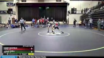 120 lbs Placement Matches (8 Team) - Logan Shell, Pell City vs Casey Bunfield, Chelsea