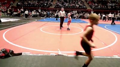 58 lbs Consi Of 8 #1 - Kason Harper, Collinsville Cardinal Youth Wrestling vs Laramie Miller, Barnsdall Youth Wrestling