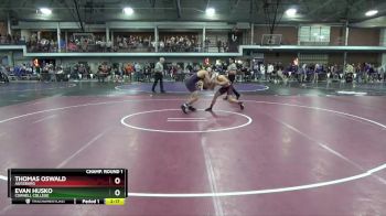 133 lbs Champ. Round 1 - Thomas Oswald, Augsburg vs Evan Husko, Cornell College