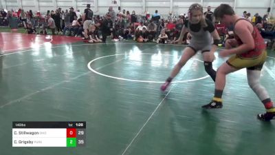 140 lbs Pools - Colton Stillwagon, Ohio Gold 14K vs Clara Grigsby, Pursuit