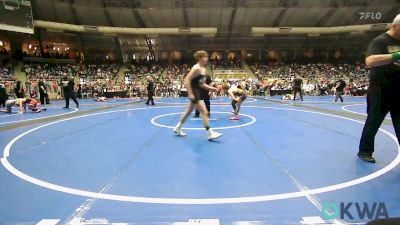 112 lbs Round Of 16 - Jake Hart, Perkins vs Jack Steffan, Team Tulsa Wrestling Club