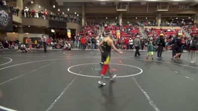 80 lbs Champ. Round 1 - Connor Stricklin, CYWC vs Tanner Bolt, Trailhands