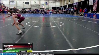 106 lbs Semis & 1st Wrestleback (8 Team) - Ryder Kahny, Norfolk vs Leland Sindel, Lincoln East