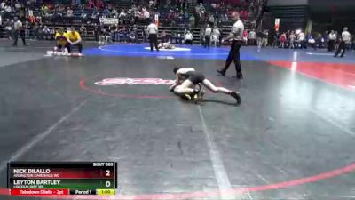 90 lbs Cons. Round 5 - Nick Dilallo, Arlington Cardinals WC vs Leyton Bartley, Lincoln-Way WC