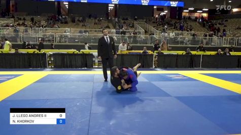 NIKITA KHORKOV vs JOREL LLEGO ANDRES II 2024 Pan Jiu Jitsu IBJJF Championship
