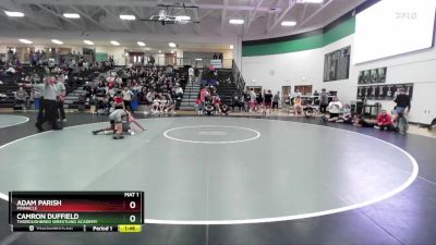 113 lbs Cons. Round 6 - Camron Duffield, Thoroughbred Wrestling Academy vs Adam Parish, PINnacle