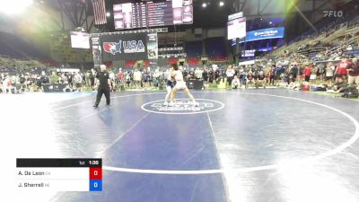 160 lbs Rnd Of 64 - Adrian De Leon, California vs Jack Sherrell, Nebraska