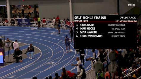 Youth Girls' 400m, Finals 2 - Age 14