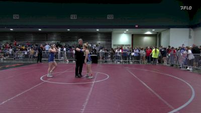 100 lbs Consi Of 8 #1 - Ella Wells, GA vs Sandy Breeden, MO