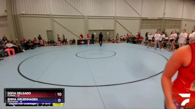 144 lbs Placement Matches (16 Team) - Jennah Mustafa, Florida vs Chloe LaRue, Wisconsin