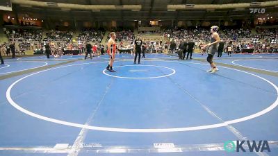 170 lbs Round Of 16 - Gavin Hill, Team Choctaw vs Aven Black, Tonkawa Takedown Club