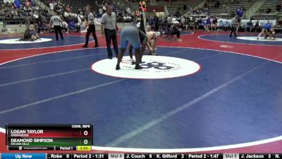 5A 285 lbs Cons. Semi - Logan Taylor, Greenwood vs Deamond Simpson, Sylvan Hills