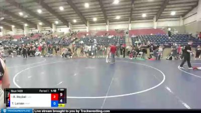 102 lbs 5th Place Match - Rowdy Roybal, Cougars Wrestling Club vs Trey Larsen, Morgan Wrestling Club