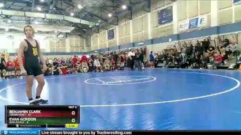 140 lbs Round 3 (4 Team) - Benjamin Clark, Crown Point vs Evan Gordon, Noblesville