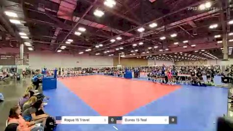 Rogue 15 Travel vs Dunes 15 Teal - 2022 JVA Summerfest presented by Nike