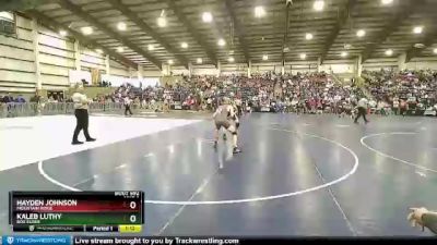 141 lbs Cons. Round 6 - Hayden Johnson, Mountain Ridge vs Kaleb Luthy, Box Elder