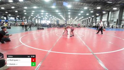 105 lbs Round Of 32 - Jacob Rodriguez, CA vs Finn Stalick, WY