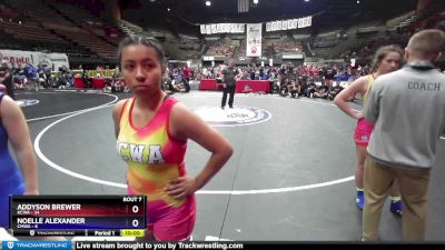 144 lbs Round 1 (16 Team) - Adela Martinez, KCWA vs Kayla Zeidler, CMWA