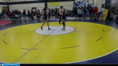 125lbs Cons. Round 2 - Madisen Bowers, Lake Stevens (Girls) vs Delaney Rush, Kennewick (Girls)