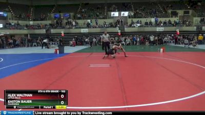 102 lbs Cons. Round 2 - Alex Waltman, Little Falls vs Easton Bauer, Caledonia