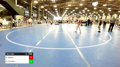 106 lbs Consi Of 16 #2 - Breyton Banks, UT vs Curtis Carlisle, WA