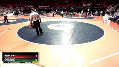 3A 144 lbs Semifinal - Aidan Huck, Batavia vs Evan Gosz, Palatine (Fremd)